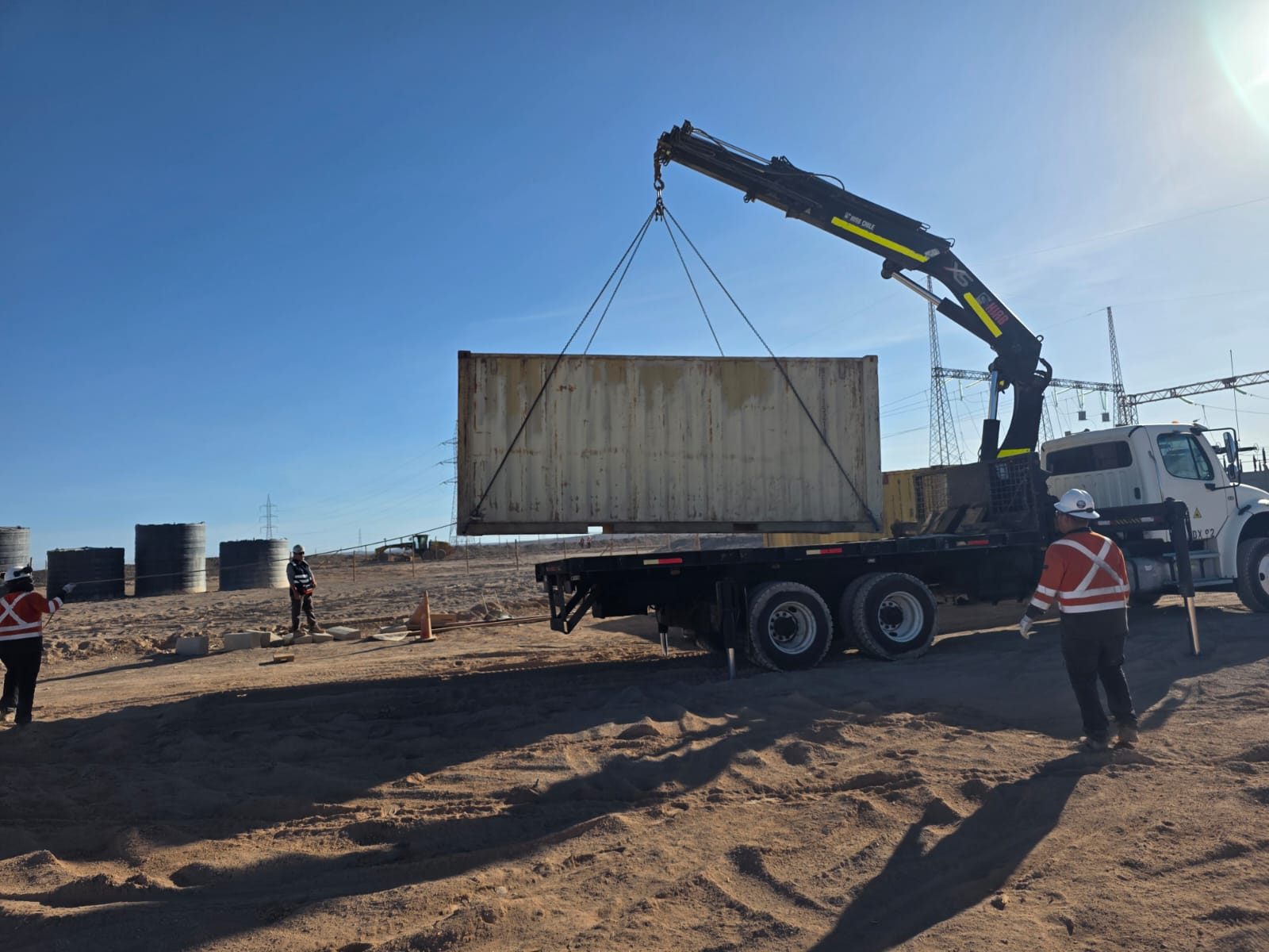 Instalación y preparación de obra civil